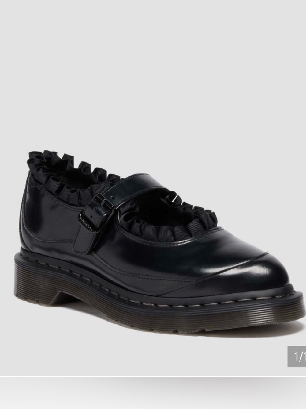 Dr. Martens Elphie Mary Jane Frill 8 New